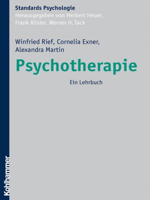 cover image of Psychotherapie
